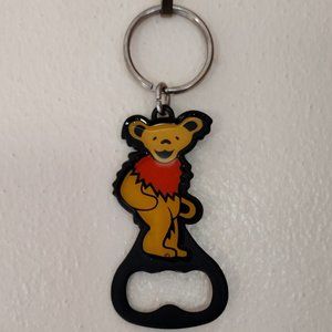 Grateful Dead Dancing Bear Key Ring Bottle Opener